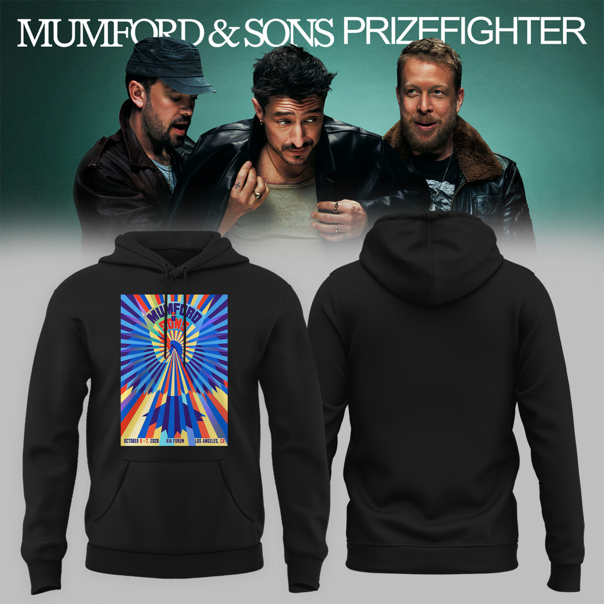 Limited Edition Prizefighter Tour 2026, CA Hoodie