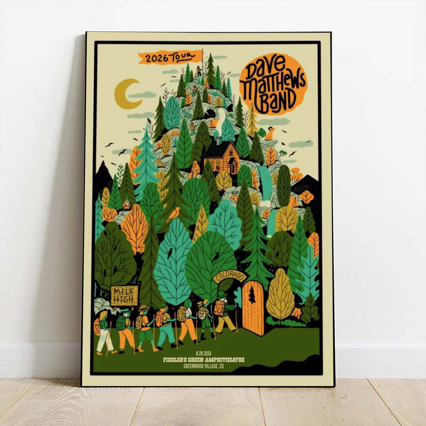Limited Edition Summer Tour 2026 At Green Amphitheatre, Co Poster