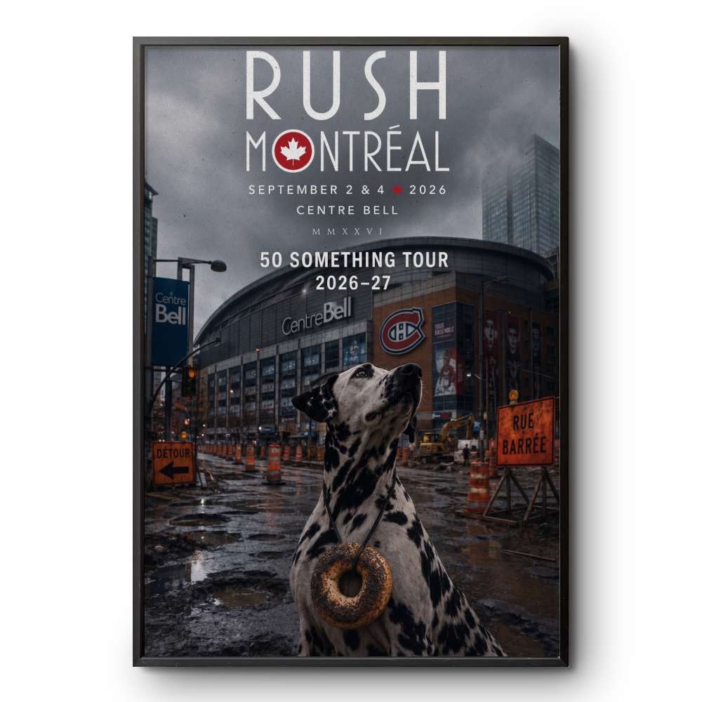 Limited Edition Fifty Something Tour 2026 Poster