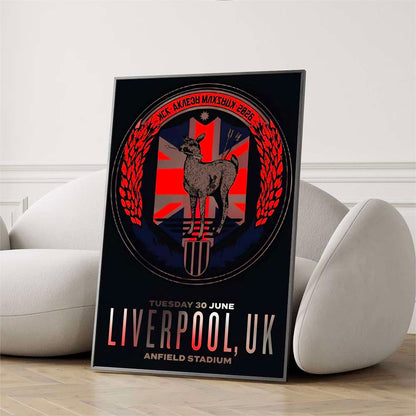 Liverpool, UK 30 June 2026 Poster - Portrait - Poster