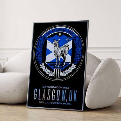 Glasgow UK July 04.2026 Exclusive Poster - Portrait - Poster