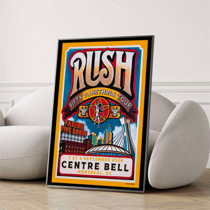 Limited Edition Fifty Something Tour 2026 Poster