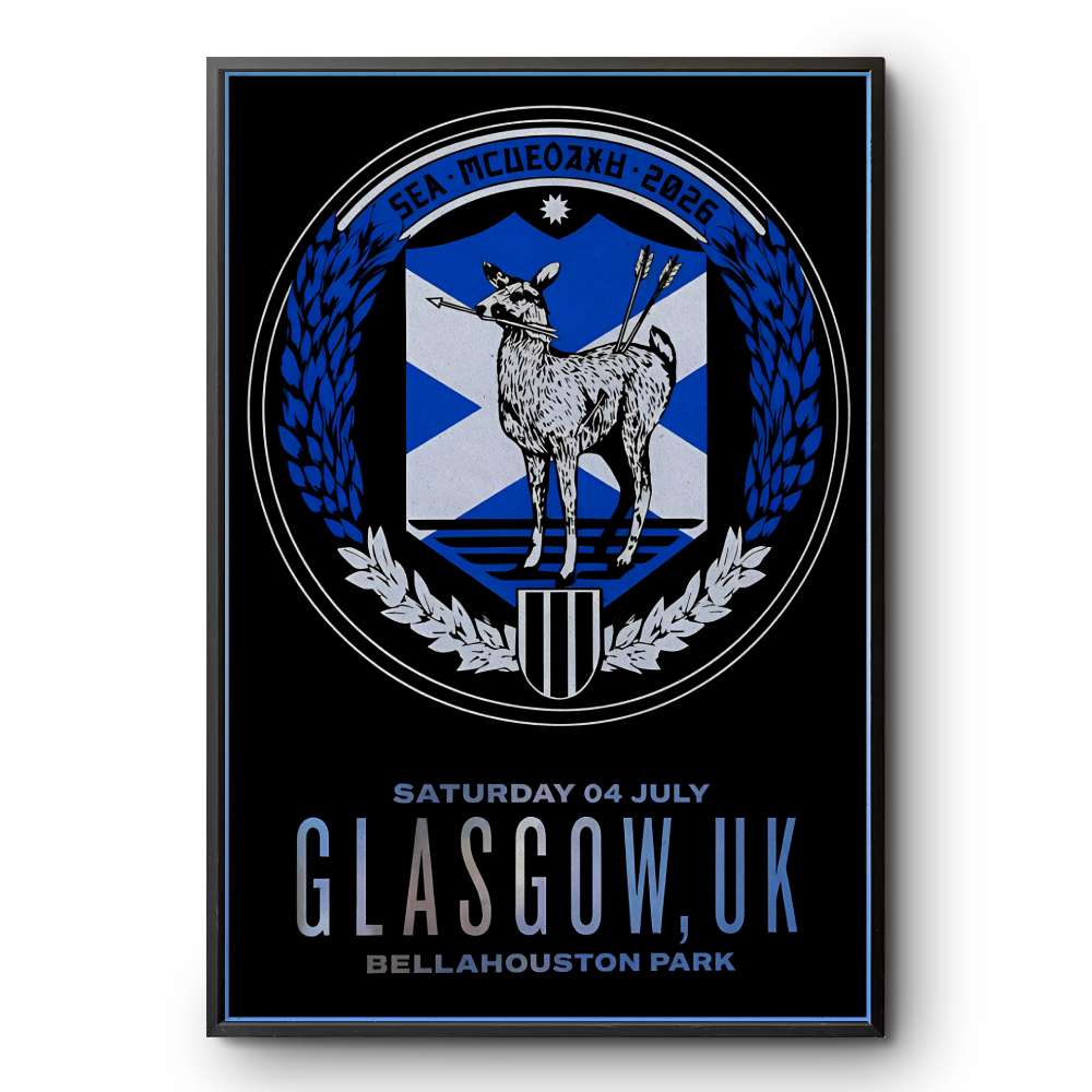 Glasgow UK July 04.2026 Exclusive Poster - Portrait - Poster