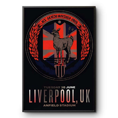 Liverpool, UK 30 June 2026 Poster - Portrait - Poster