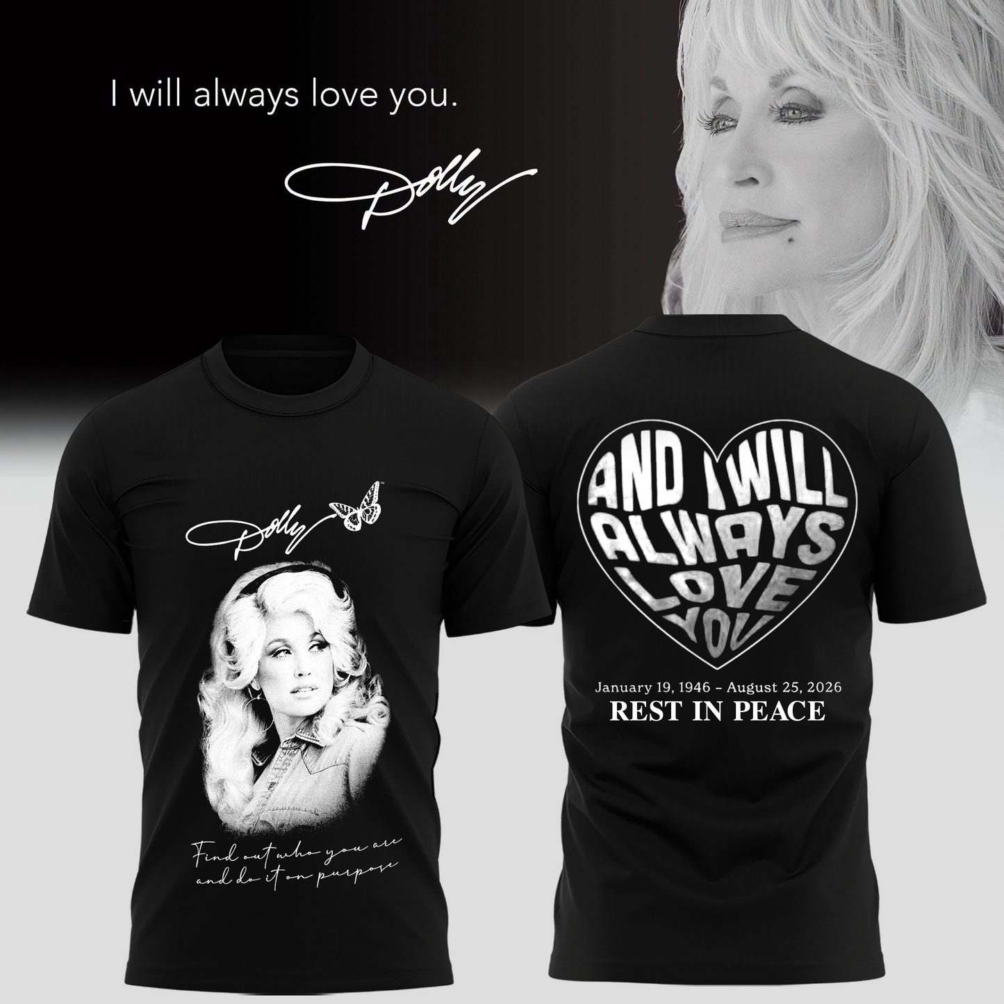 RIP Thank You Dolly Limited Edition Shirt