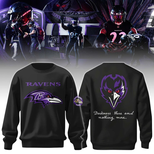Baltimore Ravens Darkness these and nothing move Limited Edition Shirt