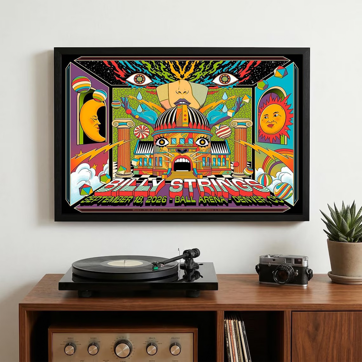 Limited Edition Billy Strings tour 2026 poster