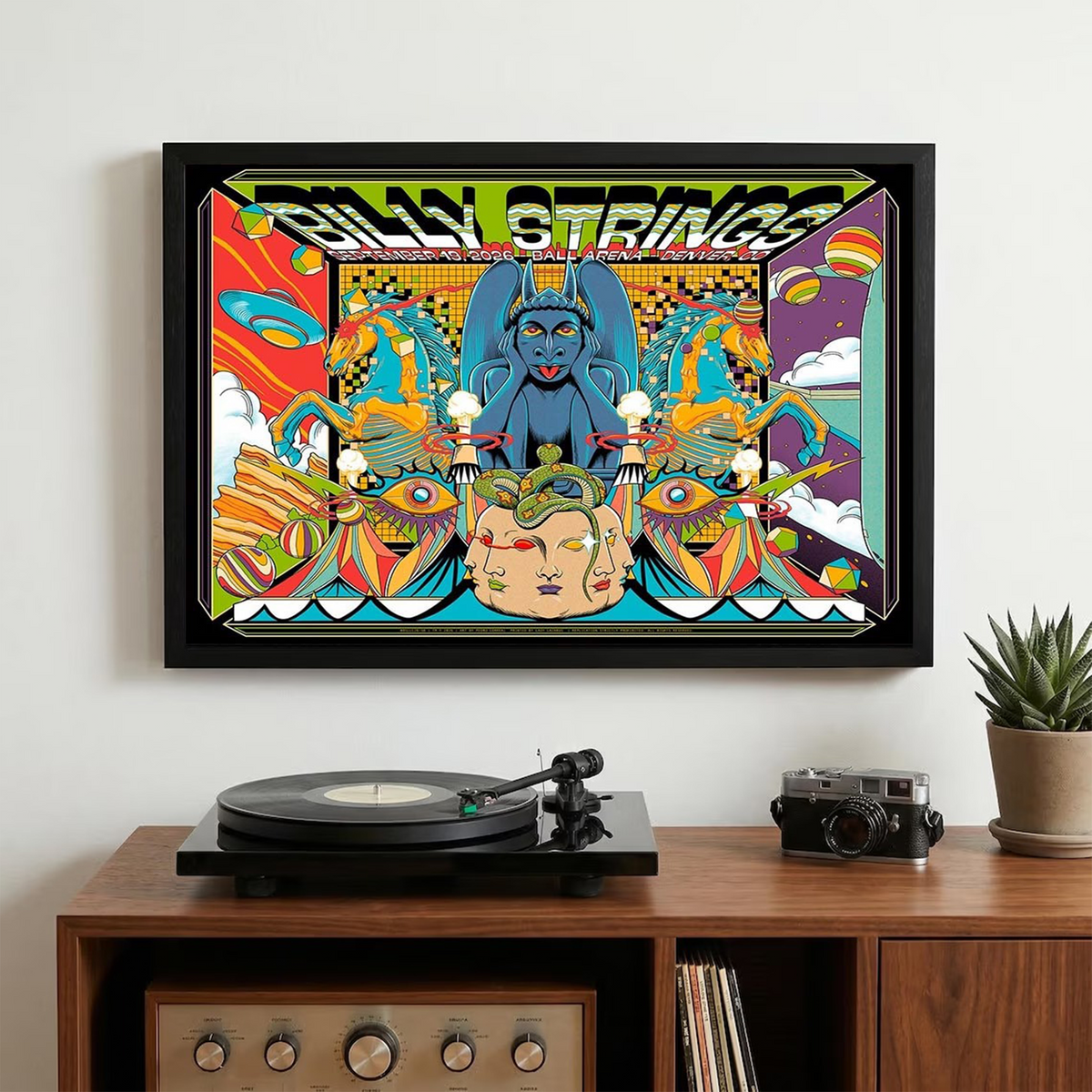 Limited Edition Billy Strings tour 2026 poster