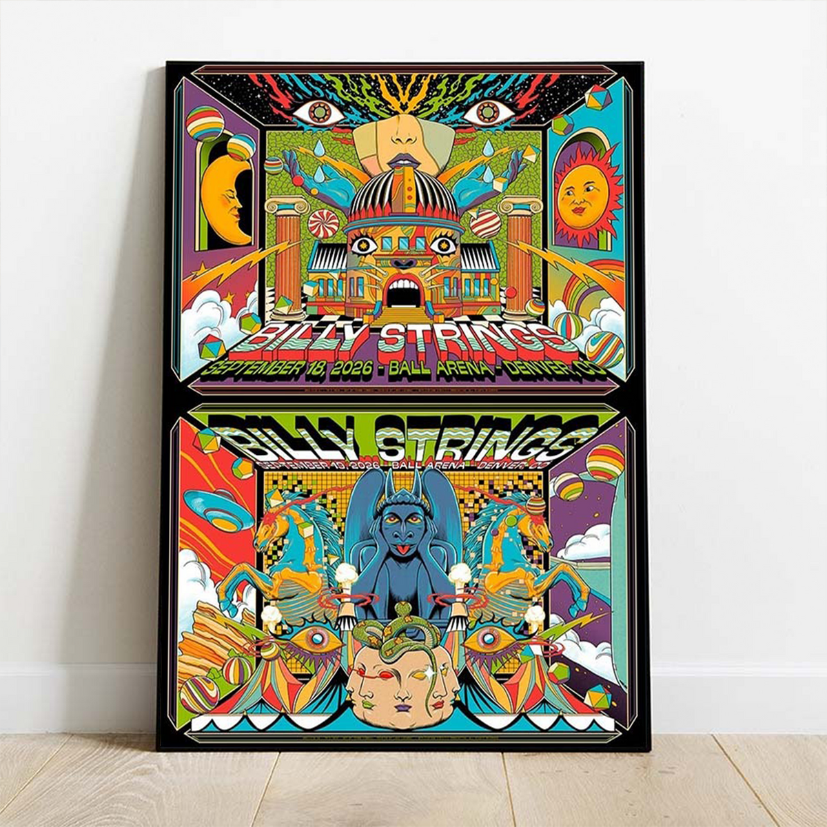 Limited Edition Billy Strings tour 2026 poster