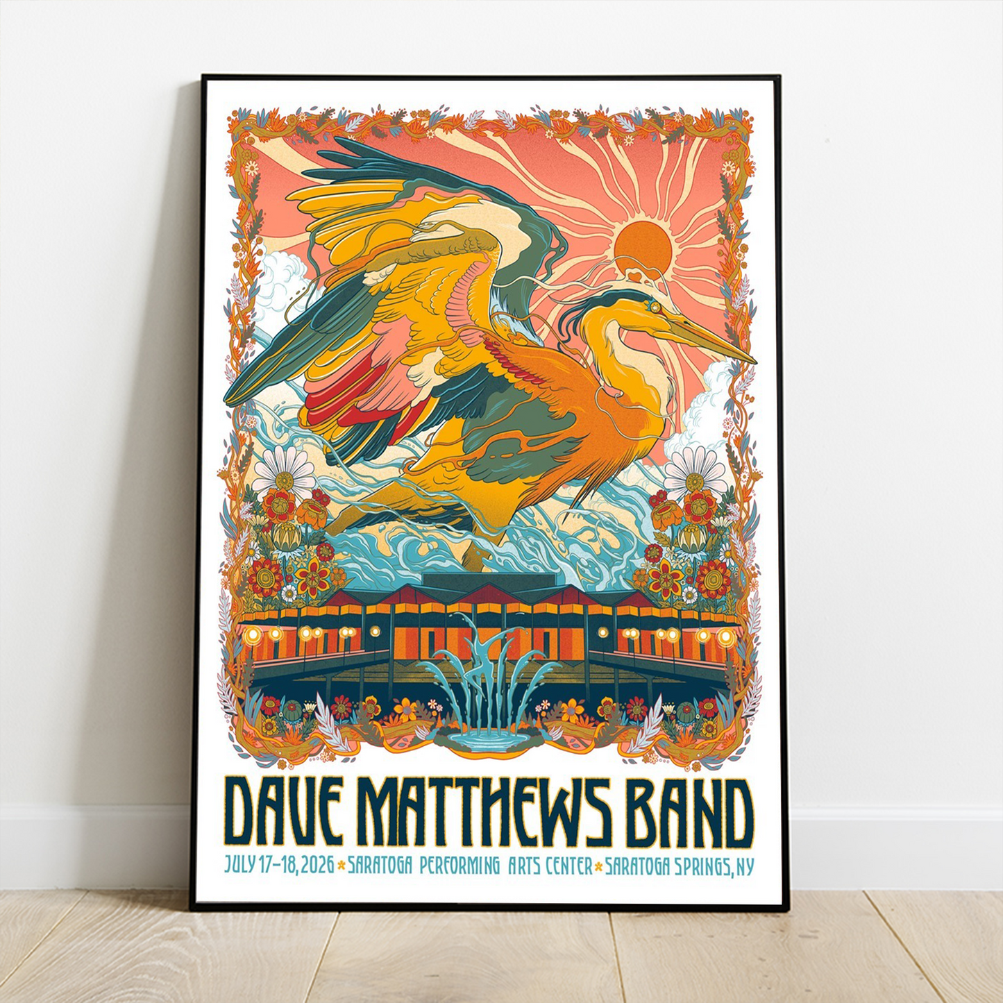 Limited Edition Summer Tour 2026 At Saratoga Springs,NY poster