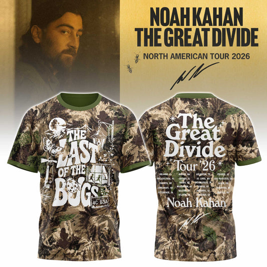 The Great Divide Tour Noah Kahan Limited Edition T-Shirt V2