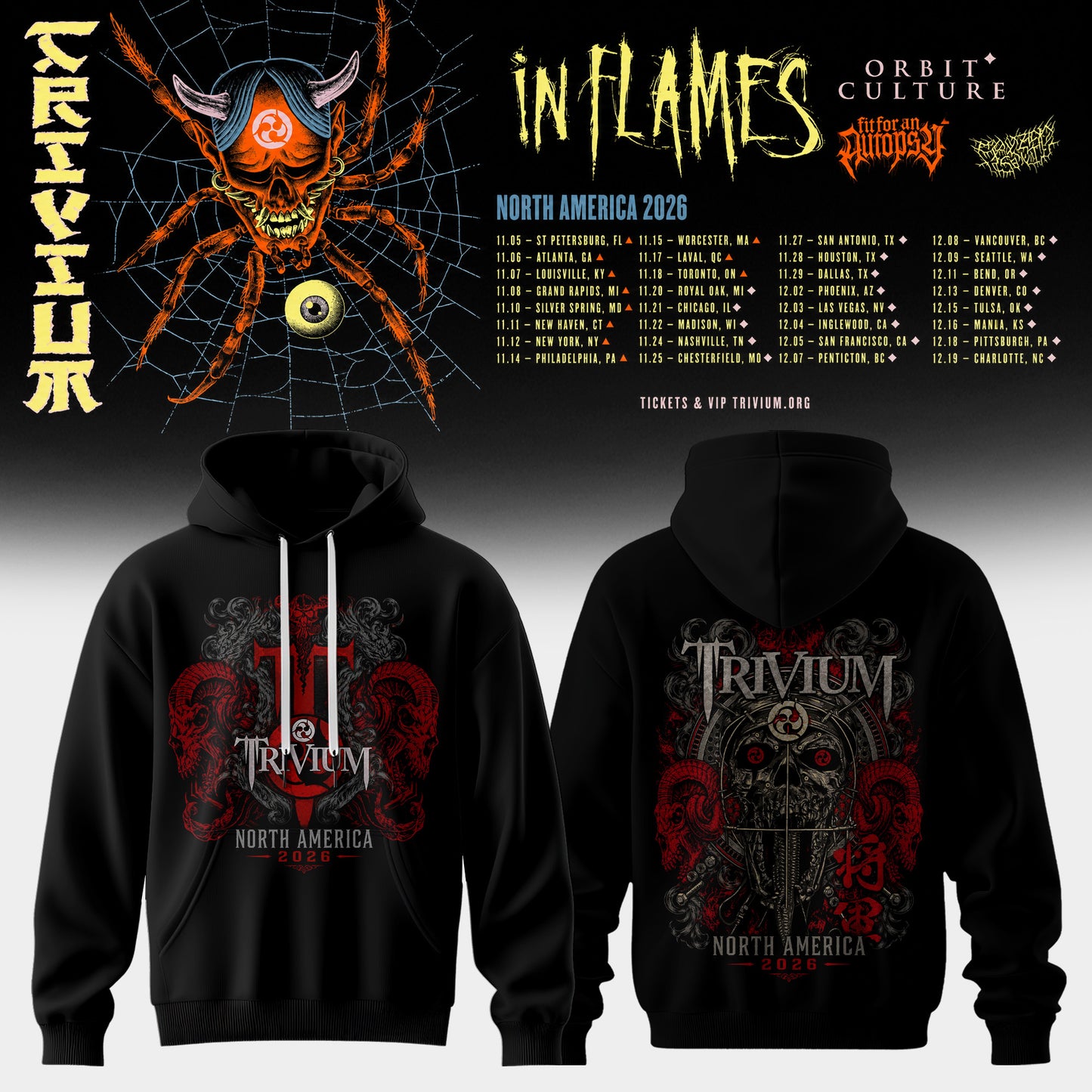 _Crown in the Grave World Tour 2026 Edition Hoodie