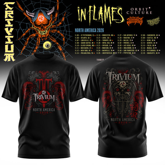 TRIVIUM – NORTH AMERICA TOUR 2026 COLLECTION TEE