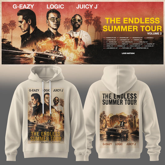 GEZY The Endless Summer Tour Graphic Hoodie3D AOP V11