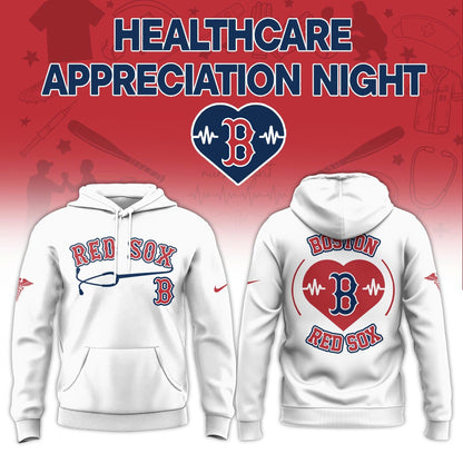 Boston Red Sox Healthcare Appreciation Night Limited Edition Hoodie| Jogger | Cap