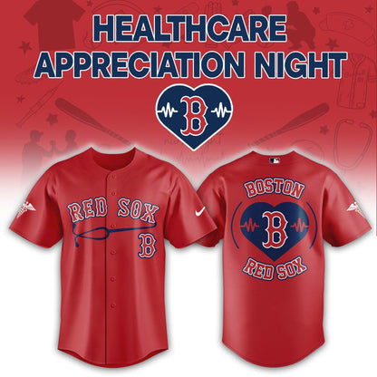 Boston Red Sox Healthcare Appreciation Night Limited Edition Jersey | Jogger | Cap