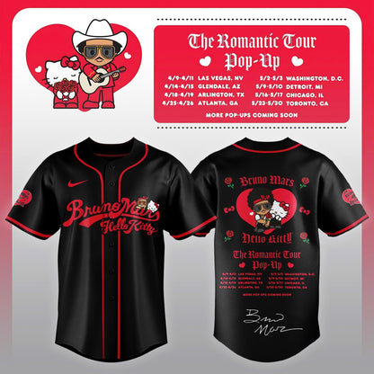 Bruno Mars x Hello Kitty "The Romantic Tour" Jersey