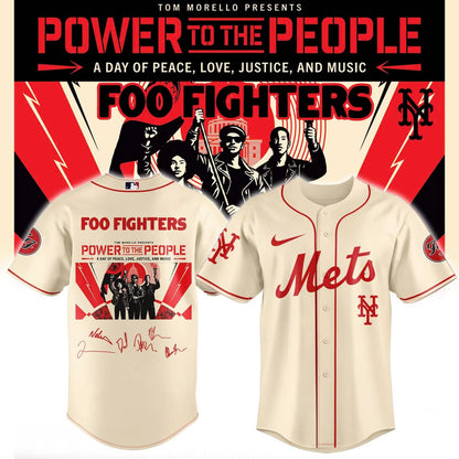 Foo Fighters -“Power to the people”- Limited Edition Signature – Jersey