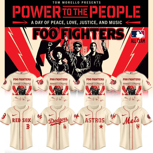 Foo Fighters -“Power to the people”- Limited Edition Signature – Jersey