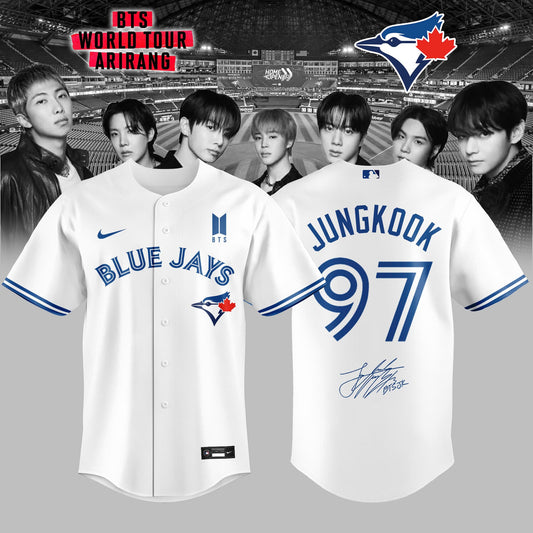 Toronto Blue Jays x JUNGKOOK 97 BTS World Tour 2026 Limited Edition Jersey