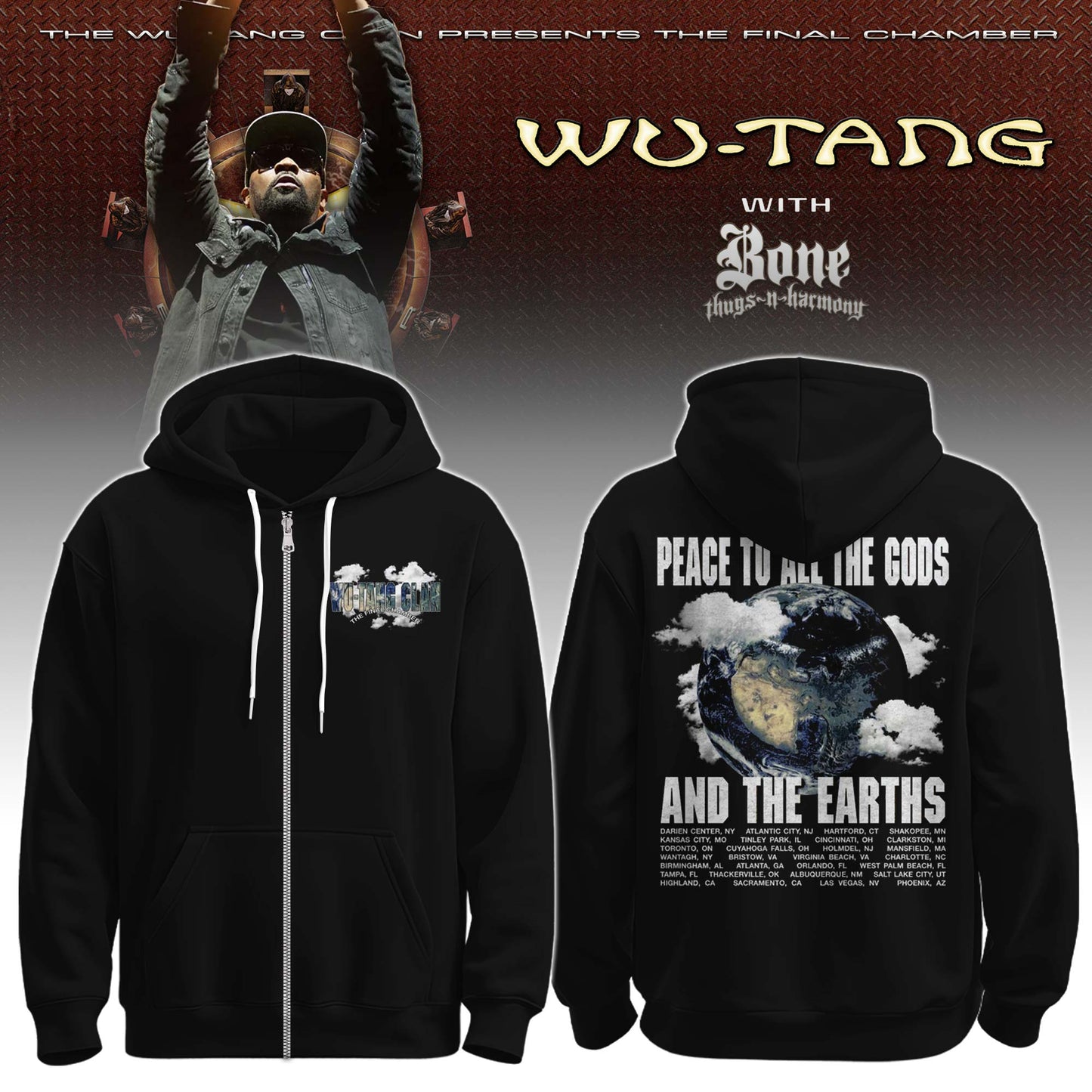 The Final Chamber Tour Zip Hoodie