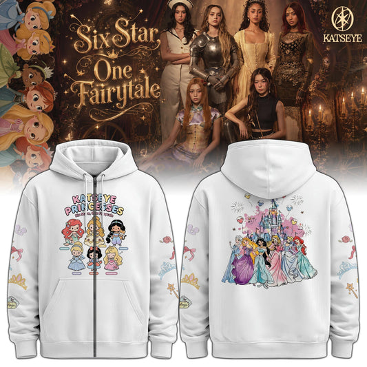 Fairytale White Zip Hoodie for EYEKONS